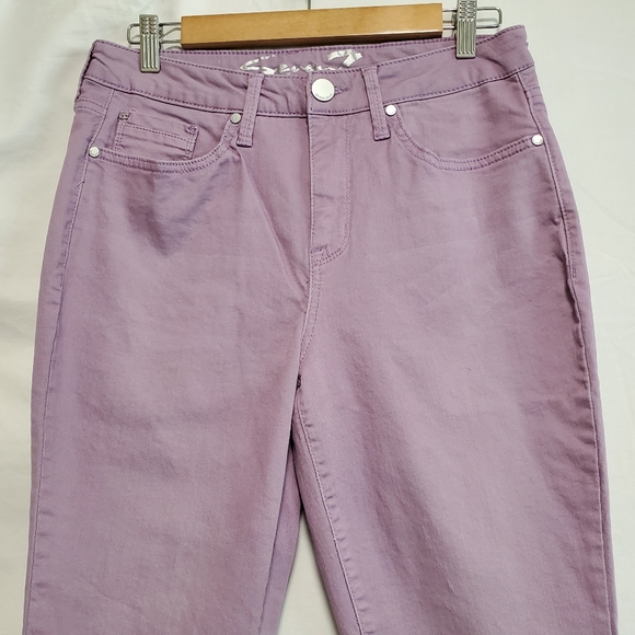 Seven7 Light Purple Skinny Ankle Mid-rise Jeans - Picture 5 of 16